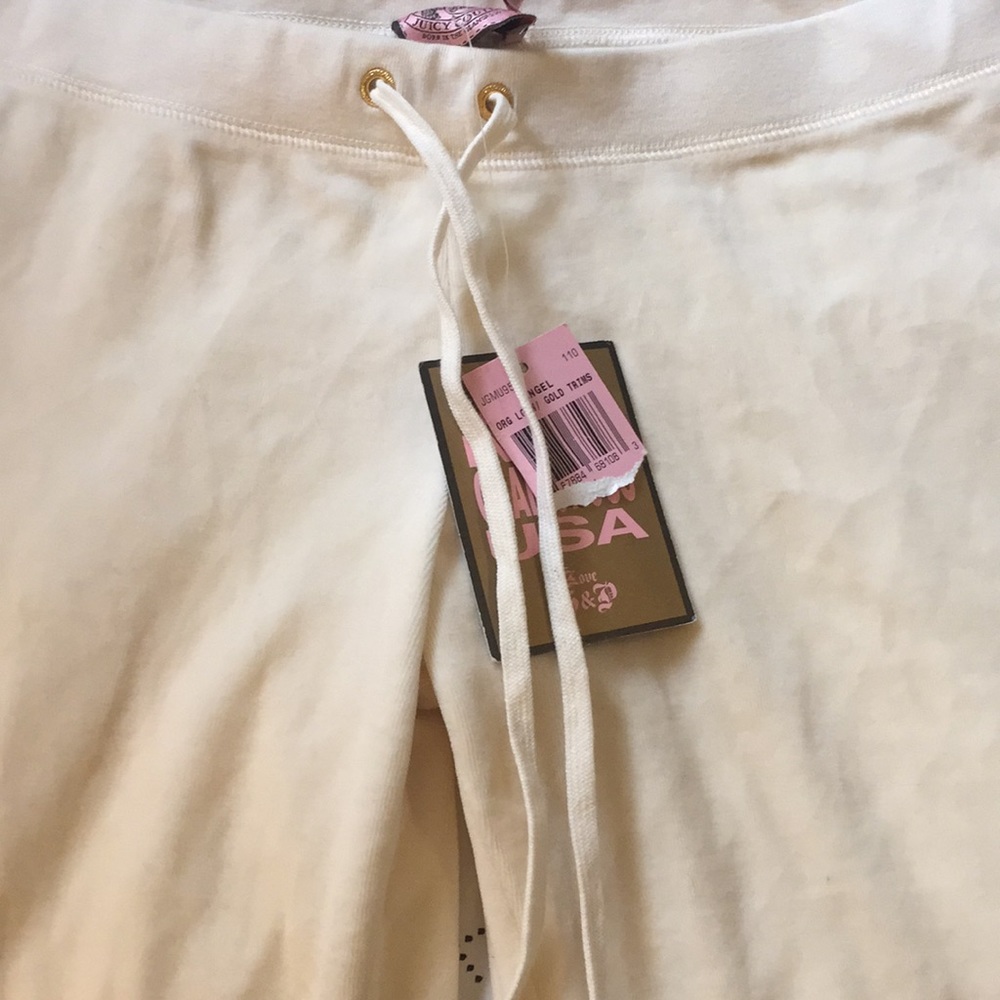 NWT Juicy Couture “angel” velour pants